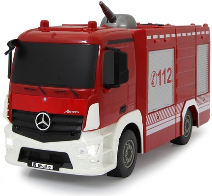 Camion Bomberos Radio Control Bomberos TLF con Funci�n de Rociado Mercedes-Benz Antos 1:26 2,4GHz